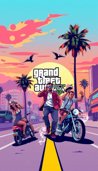 Gta V Phone Wallpaper