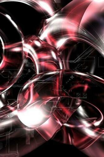 Red Black White iPhone HD Wallpaper