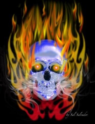 HD Wallpaper Cool Flames