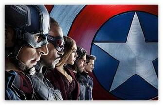 Captain America Civil War Team HD Wallpaper For Standard