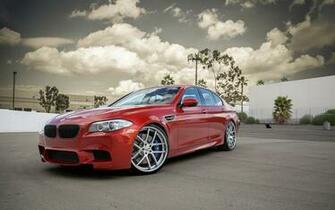 Red Bmw M5 F10 Car HD Wallpaper 3d Desktop