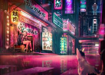 Chill Anime Wallpaper Desktop Line 17qq
