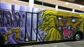 Lynx Bus With Ocsc Lion Orlando City Mls