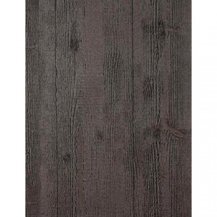 Modern Rustic Barnwood Wallpaper Raven Black