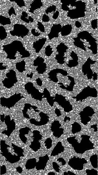 Glitter Leopard Wallpaper