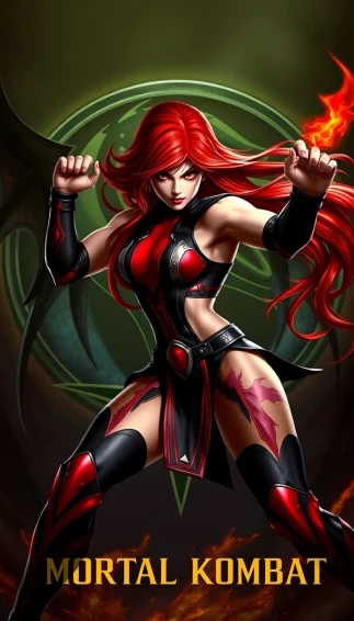 Skarlet Mortal Kombat Wallpaper