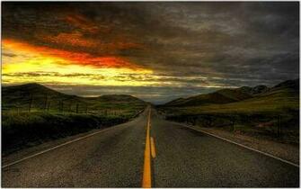 The Open Road Awaits Wallpaper
