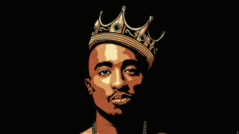 Gorgeous Dope Tupac iPhone Theme Wallpaper