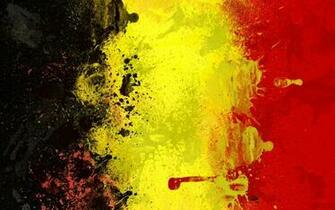 Belgium Flag Background Color Texture Symbolism Stock