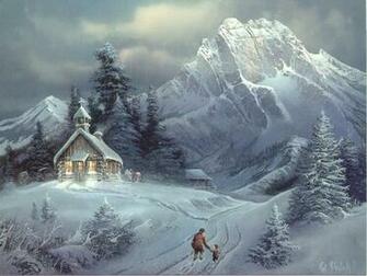 Winter Snow Widescreen Wallpaper High Resolution