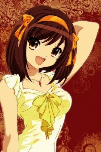 Haruhi Suzumiya iPhone HD Wallpaper