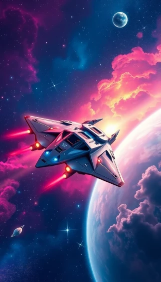 Spaceship 4k Wallpaper