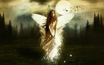 Fantasy Girl Angel Desktop Pc And Mac Wallpaper