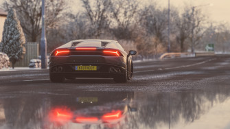 Forza Horizon Lamborghini Huracan Lp Wallpaper HD Games
