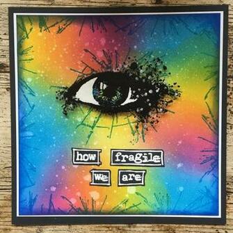 Fabulous Card By Pauline The Words Work Brilliantly With Our Vision