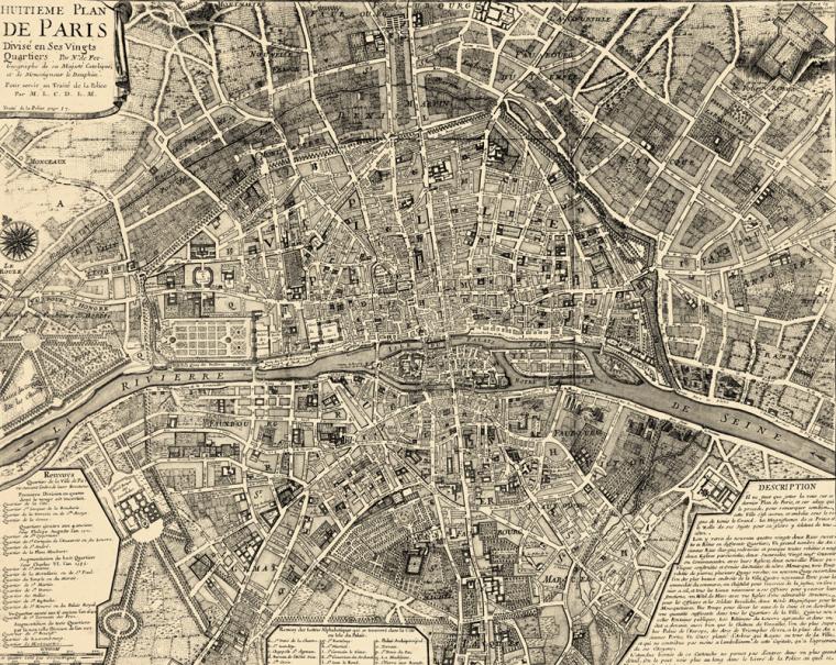 Wallpaper Paris Map Rollout Custom Productfind