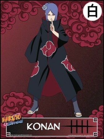 Naruto Shippuden Akatsuki Konan Wallpaper Animation