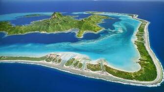 Tahiti Around Mount Bora Isle Wallpaper Best