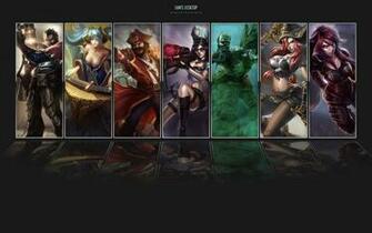 Games Wallpaper Lol Champions Mix Widescreen