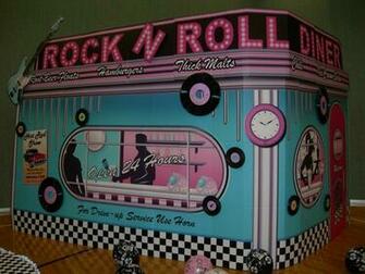 50s Diner Background Like A S Drive In