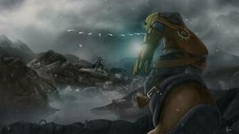 Ezreal And Ashe Wallpaper Leaguesplash