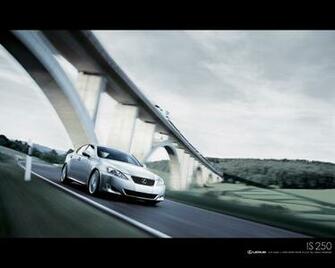 Lexus Is Speedy Wallpaper Stock Photos