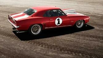 Muscle Wheels Camaro Ss Red American Car Wallpaper