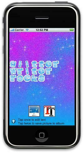 Create Glitter Text On Your iPhone Sparkle Application