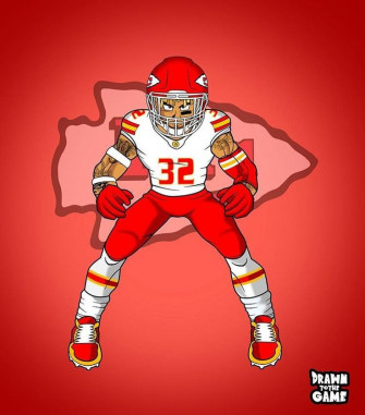 Jason Streets On Nfl Football Art