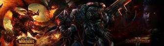 World Of Warcraft Starcraft Wallpaper Multiwall