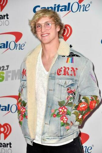 Logan Paul In Kiis Fm S Jingle Ball Arrivals Zimbio