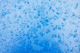 Textures Background Photo Blue Plastic With Water Drops
