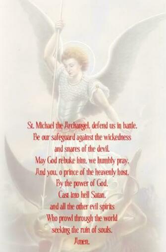 The St Michael Prayer Graphics Code Comments