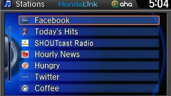 Hondalink Brings Aha Radio Powered Audio Content To Honda Vehicles