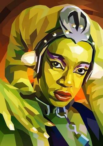Oola Star Wars Characters Poster Art