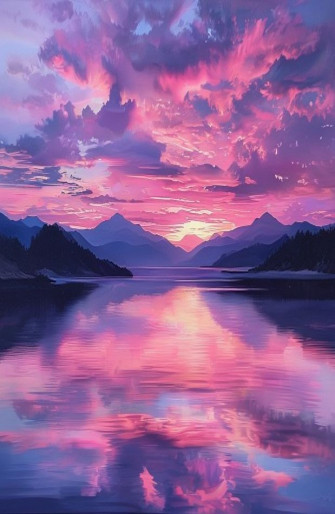 Pink Sky Wallpaper