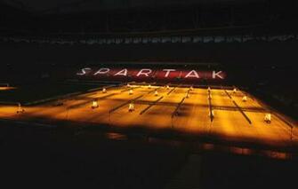 Wallpaper Field Light Football Stadium Spartacus Spartak