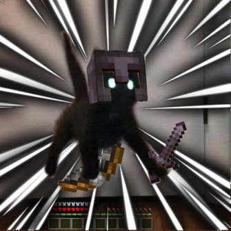 Minecraft Cat In Profile Picture