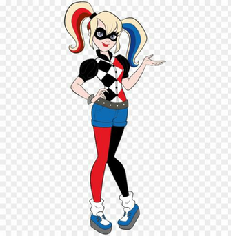 Dc Superhero Girls Harley Quinn Png Jpg Image With