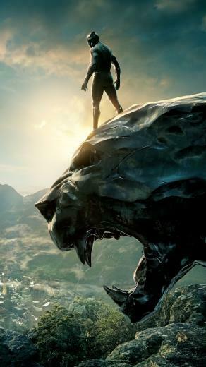 Black Panther iPhone Wallpaper Top