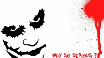 The Joker Stencil Why So Serious Wallpaper