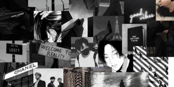Desktop Wallpaper Black Aesthetic
