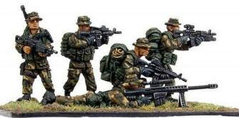 Force Recon Marines Snipers 28mm Us Marine