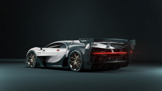 Bugatti Chiron Gt Rear 4k HD Wallpaper