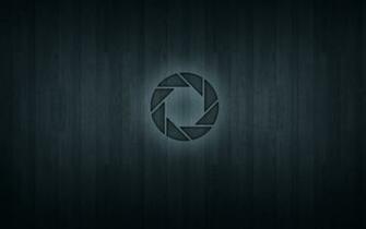 Portal Aperture Laboratories Wood Texture Wallpaper