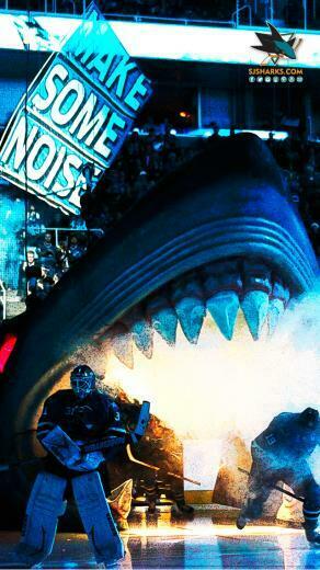 San Jose Sharks Official Wallpaper Fan Territory