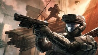 Master Chief Taking Aim