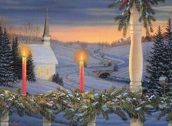 Country Christmas Wallpaper