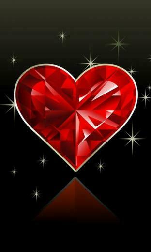 Heart Mobile Phone Wallpaper HD Background