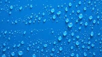 Wallpaper Drops Blue Background Surface HD 1080p Upload At